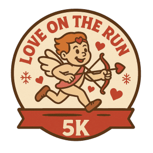 Love on the Run - 5k logo