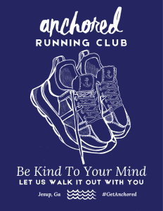 Be Kind To Your Mind 5k Run and Walk logo