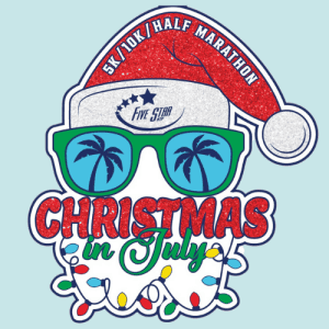 Christmas 5K/10K/Half Marathon in July - Shreveport logo