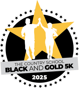 Country School Black & Gold Run and Fun Fest logo