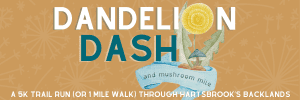 Dandelion Dash and Mushroom Mile logo