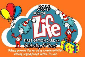 First Option Care 2026 Run For Life - First Option Care 2026 5K Run for Life logo