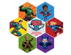 Los Angeles Superhero 5K Run Walk Health & Safety Expo logo