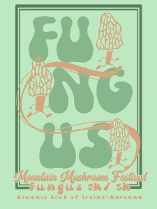Mountain Mushroom Festival Fungus 5K and 2K Run/Walk logo
