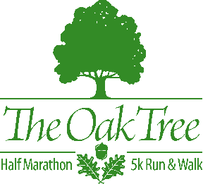 Oak Tree Half Marathon & 5K Run/Walk logo