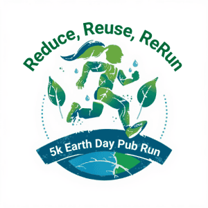 Reduce, Reuse, ReRun: 5k Earth Day Pub Run - 5k Earth Day Pub Run logo