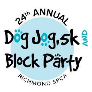 Richmond SPCA's 24th Annual Dog Jog, 5K and Block Party logo