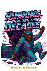 Running through the Decades Half Marathon - San Antonio logo