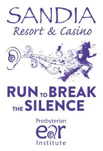 Sandia Resort & Casino 2025 Run to Break the Silence logo