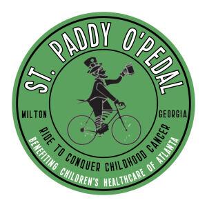 St Paddy O’Pedal Ride To Conquer Childhood Cancer 2026 logo