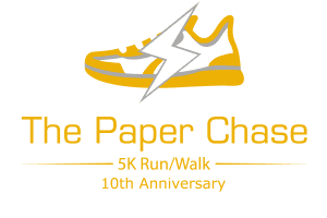 The 11th Annual Paper Chase 5K - Paper Chase 5k Run/Walk logo