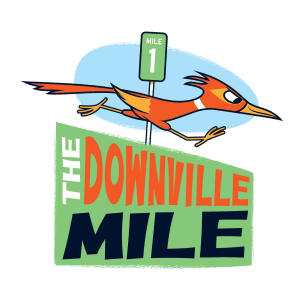 The Downville Mile logo