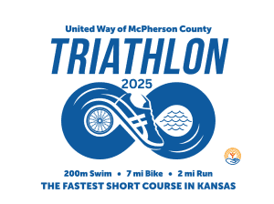 United Way of McPherson County Triathlon 2026 logo